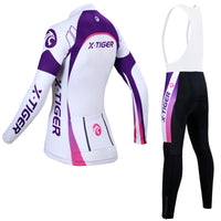 Women’s Full Sleeve Cycling Kit Spring & Autumn Jersey Suit